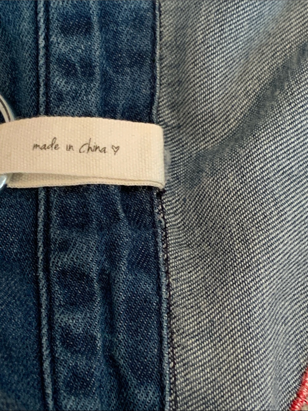 Spell Flower Child Denim Shirt/Jacket - Picture 10 of 14